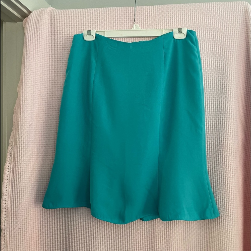 BONNIE ROSEMAN COLLECTION Vintage Turquoise skirt size 16.